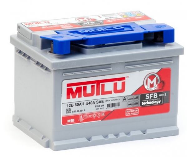 Аккумулятор MUTLU SFB M2 6СТ-60.0 низкий