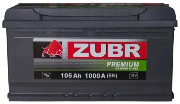 Аккумулятор ZUBR PREMIUM 105.0 А/ч о/п