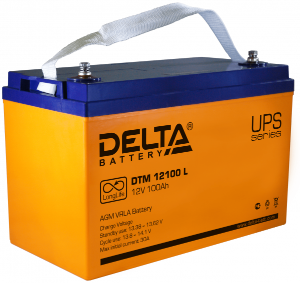 Аккумулятор Delta DTМ 12100L