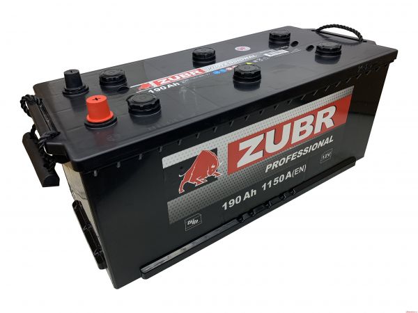 Аккумулятор ZUBR Professional 190.4 А/ч росс