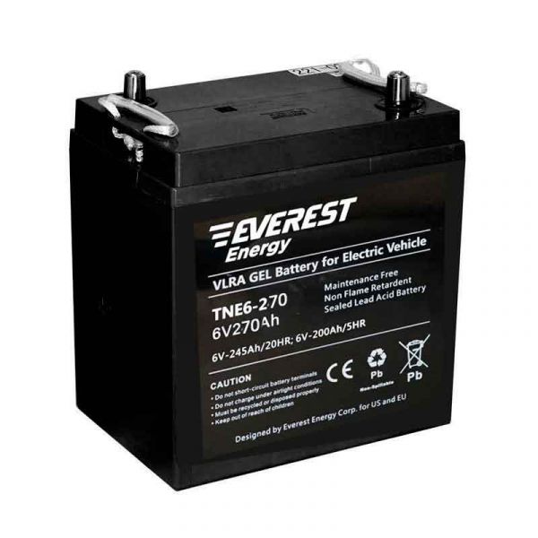 Аккумулятор Everest Energy TNE 6-400 (6V-320AH/C5, 400AH/C20) 300-180-350