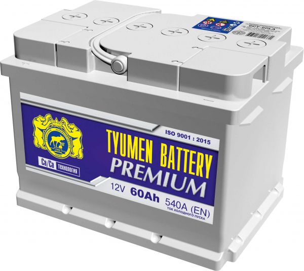 Аккумулятор TYUMEN PREMIUM 6СТ-61 L п/п