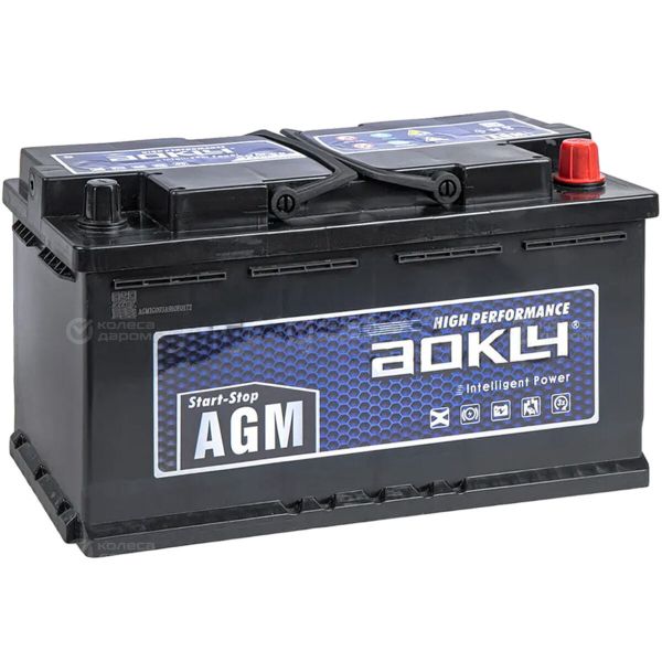 Аккумулятор AOKLY AGM Stop&Go 95 А/ч L5 R+ 355*174*190 EN 850 А о/п
