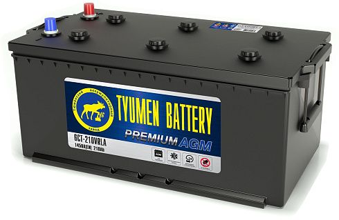 Аккумулятор TYUMEN AGM 6СТ-210VRLA-R