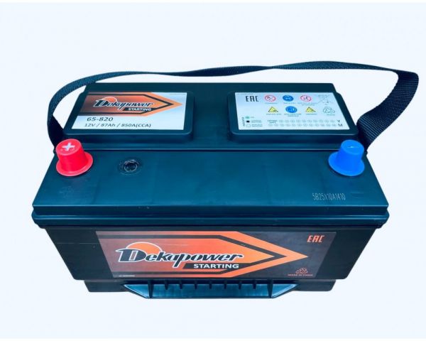 Аккумулятор DekaPower 65-820 R+ (Ford Explorer)