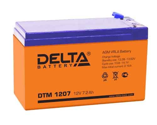 Аккумулятор Delta DTМ 1207