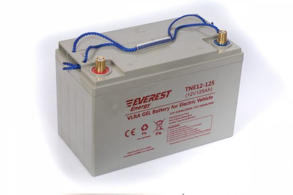 Аккумулятор Everest Energy TNE 12-125 (12V-C5/106А/ч, С20/125 А/ч) 330*171*214