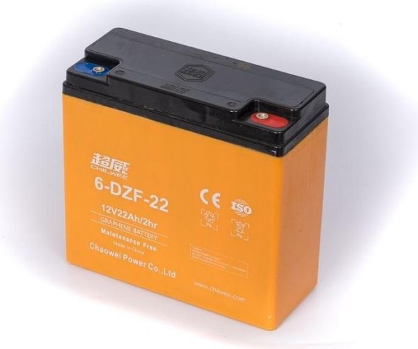 Аккумулятор Chilwee 6-DZM-22 BG (12V-C5/26А/ч, С20/30 А/ч) 181*77*170