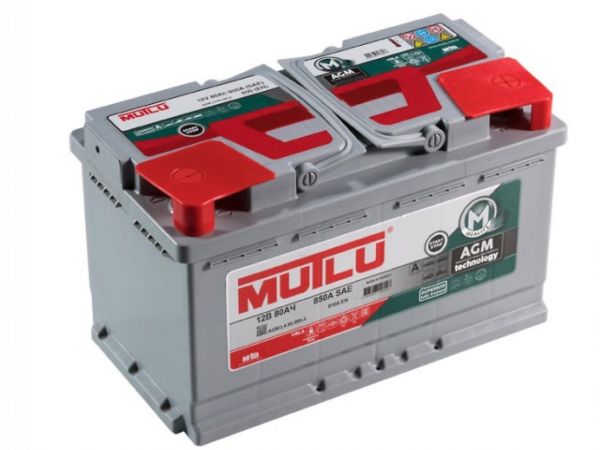 Аккумулятор MUTLU Start-Stop Plus 80 A/ч L4-80 AGM