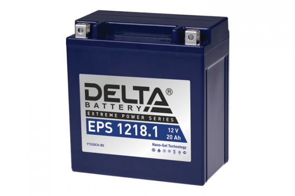 Аккумулятор Delta EPS 1218.1 12V 18Ah (YTX20CH-BS)