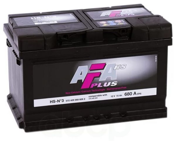 Аккумулятор AFA Plus AF-H6 74 А/ч  о/п