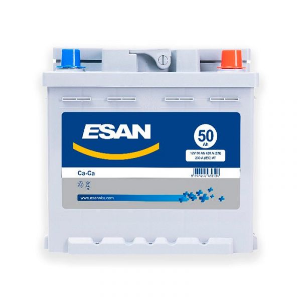 Аккумуляторная батарея ESAN SMF S L1 050 10B13, 50 А/ч, L1 DIN 0/1 207х175х190