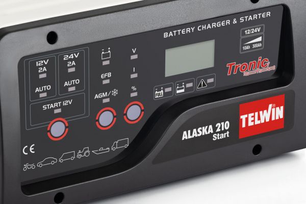 Пуско-зарядное устройство ALASKA 210 START 230V 12-24V