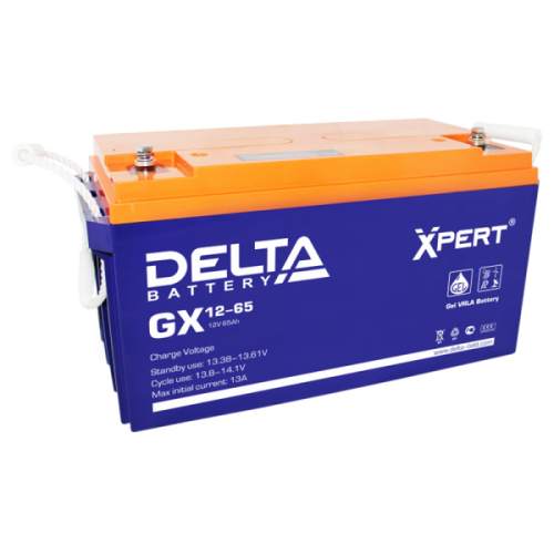 Аккумулятор Xpert Delta GX 12-65 65А/ч (350*167*183)